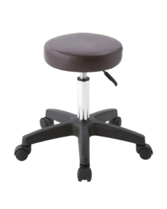 F-843 Stool II (cleaning caster specification)-Brown