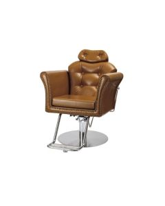 [Premium] Manual Shampoo Chair Belta-S (HD-B-020A) (Top) - Camel Brown