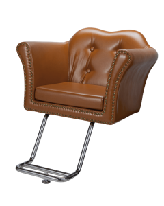 [Luxury] Belta Styling Chair (Top) (HD-A-020) - Camel Brown