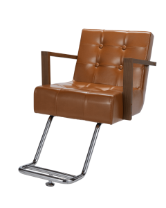 [Vintage] Styling Chair Albero (Top) (HD-A-022) - Camel Brown