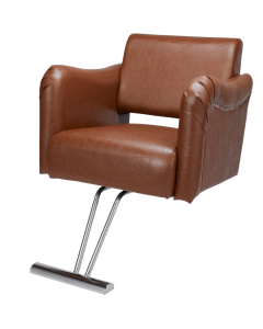 [Cafe Lounge] Styling Chair Breeze (Top) - Camel Brown