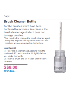 Brush Cleaner Bottle 