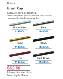 Brush Cap Silver