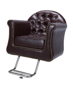[Luxury] Styling Chair Massimo (HD-A-062) (Top) - Classic Brown