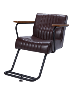 [Vintage] Styling Chair Dr. Spine (HD-A-066) (Top) - Classic Brown
