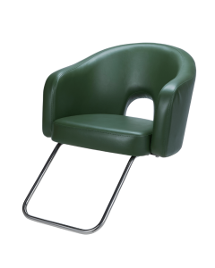 [Cafe Lounge] Styling Chair Top (HD-6273) - Dark Green