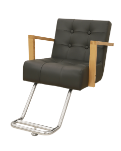 [Vintage] Styling Chair Albero (Top) (HD-A-022) - Matte Black
