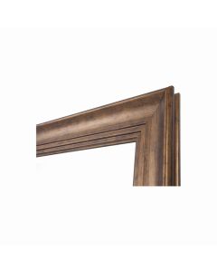 (Styling Wall Mirror) Bronze Wood (Regular Size)