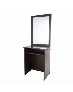 Board Dresser TH with Electrical Outlet Dark Brown