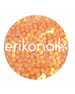 Erikonail Hologram Circle 1mm (2g)-Neon Pastel Orange ERI-208