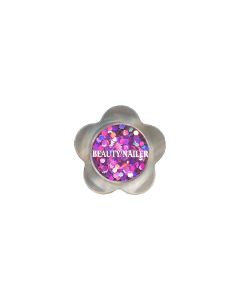 Beauty Nailer FG-19 Hologram Pink S (Hexagon1.5mm)