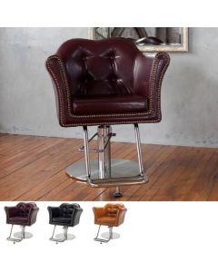 [LUXURY] Styling Chair In Japan BELTA Vintage Black / Camel Brown / Vintage Brown  *In case of 5 legs base HD-7M 
