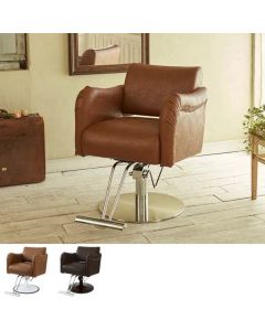 [CAFE Lounge] Styling Chair BREEZA Camel / Vinatge Brown
