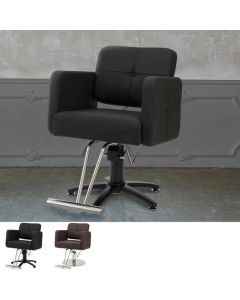 [URBAN] Styling Chair HD-110 *In case of 5 legs base HD-7M Dark Brown / Black