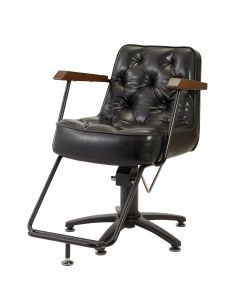 [LUXURY] Styling Chair RENZO *In case of 5 legs base HD-7M Black
