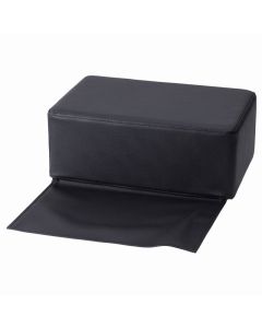 Child Booster Seat (with flap) Black