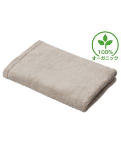 [Luxury Hotel Standard] Organic Cotton Bath Towel (M) 70X140cm Sand Beige