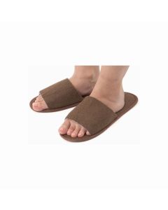 Disposable Soft Paper Slippers SP Dark Brown 30 pairs