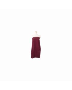 Premium Pile Aesthetic Gown (Front Opening) Wine Red