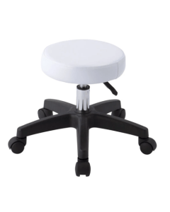 F-843 Low stool â…¡ (low setting, cleaning caster specification)-White