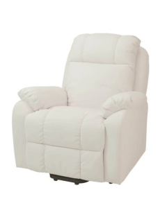 Electric Lounge Chair SHIFFON-White