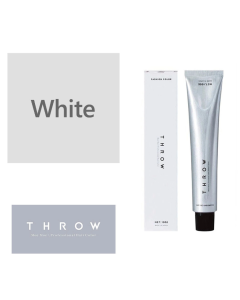 Throw Fashion Color-WHITE