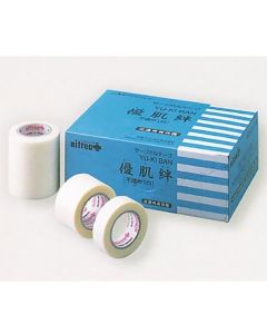 YUKI BAN Non-woven Fabric Tape (White) 12mm x 7m (3pcs)
