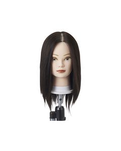 Hairdressing Mannequin Practice Head BG121 (Voluminous100% premium quality human hair)